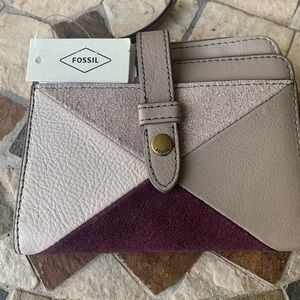 Fossil grey wallet
